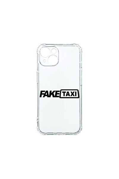 bestcase Husa Anti Shock 1.5MM, compatibilă cu Apple iPhone 15, Fake Taxi, Te...