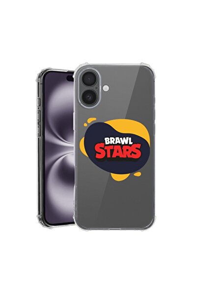 bestcase Husa pentru Apple iPhone 16 Plus, Anti Shock 1.5MM, Brawl Stars, Rez...