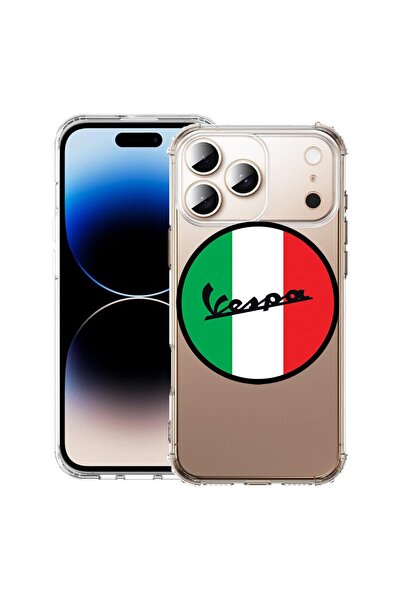 bestcase Husă pentru Apple iPhone 17 Pro Max cu design Vespa, Antișoc, Colțur...