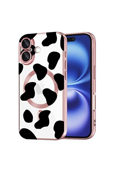 bestcase Husa Luxury MagSafe, Συμβατό με Apple iPhone 16 Plus, Μαύρη Δερματίν...