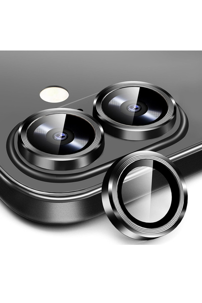 Choice1 For iPhone 17 Black for iPhone 17 2025 Metal Camera Protector Ring iP...