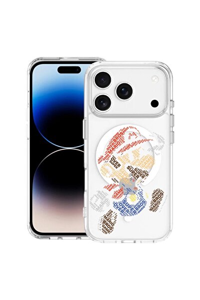 bestcase Θήκη για Apple iPhone 17 Pro Max με Σχέδιο Καλλιγραφίας Super Mario,...