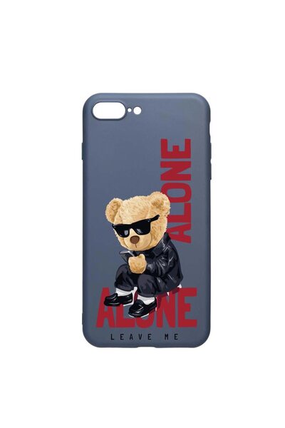 bestcase Husa Silicon, Compatibila Cu Apple iPhone 8 Plus / 7 Plus, Leave Me ...