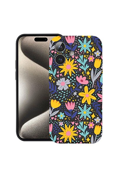 bestcase Husă pentru Apple iPhone 17 cu design Floricele Mici, Silicon Premiu...