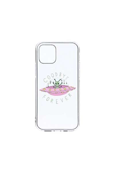 bestcase Husa Clear Silicon 2MM, Compatibilă cu Apple iPhone 12 Pro, Universe...
