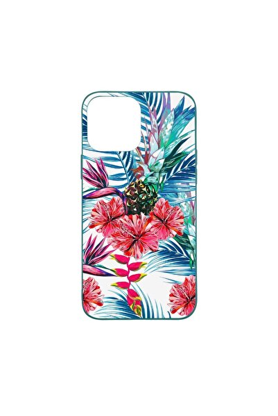 bestcase Husa Silicon Compatibila Cu Apple iPhone 13 Pro Max, Tropical, Anana...