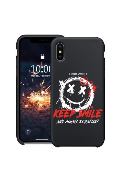 bestcase Slim Silicone Case for Apple iPhone 16e, Keep Smile, 1992024 B 1870