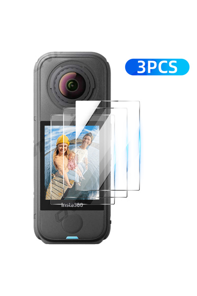choice2 for Insta360 X4 Air 3PCS Tempered Glass Screen Protector for Insta360...