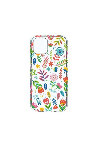 bestcase Θήκη Διαφανής Σιλικόνη 2MM, Συμβατή με Apple iPhone 12, Χαρούμενα Λο...