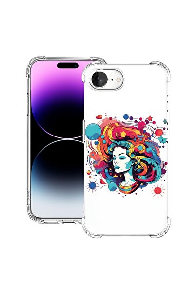 bestcase Husa pentru Apple iPhone 16e, Anti Shock 1.5MM, Dream Colors - Woman...