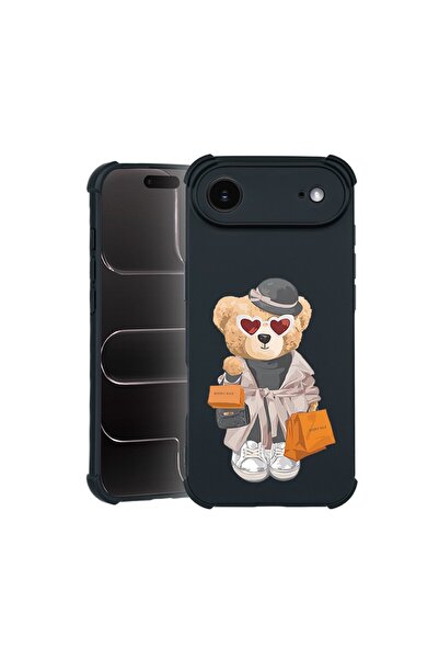 bestcase Θήκη TPU Pro Shock Συμβατή με Apple iPhone 17 Air, με σχέδιο αρκουδά...