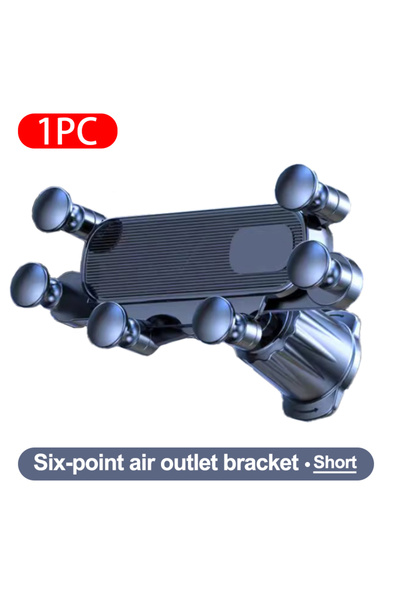 Choice short SEAMETAL Gravity Car Phone Holder Car Air Vent Phone Mount Unive...