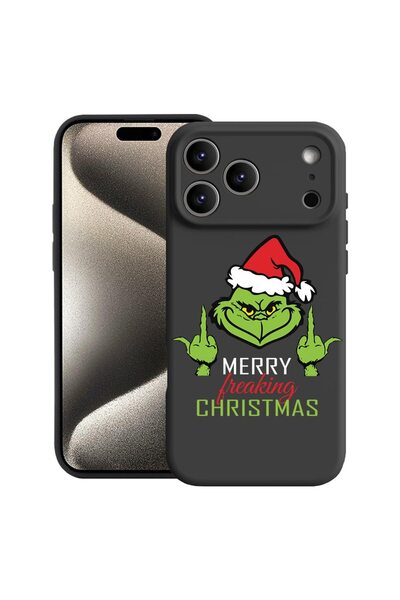 bestcase Husă pentru Apple iPhone 17 Pro Max cu Design Grinches - Crăciun Fer...