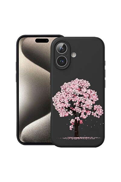 bestcase Θήκη για Apple iPhone 17 με σχέδιο δέντρα με άνθη κερασιάς, Σιλικόνη...