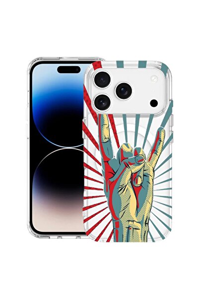bestcase Θήκη για Apple iPhone 17 Pro με σχέδιο Φεστιβάλ Ροκ, Αντικραδασμική ...