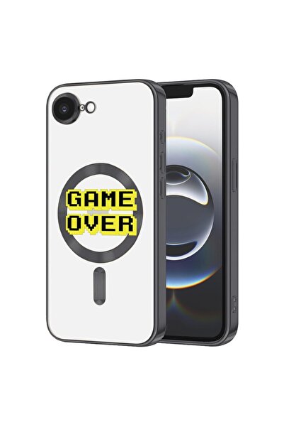 bestcase Husa Luxury MagSafe, Συμβατό με Apple iPhone 16e, Game Over, Εξαιρετ...