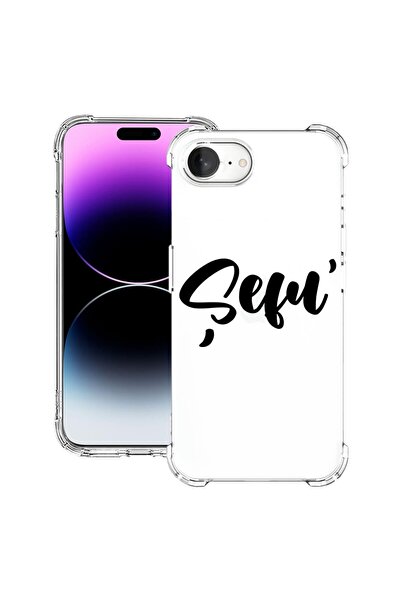 bestcase Калъф за Apple iPhone 16e, Удароустойчив 1.5ММ, Sefu, Защита на каме...