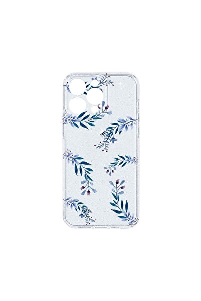 bestcase Husa Crystal Glitter 2MM, Compatibila Cu Apple iPhone 14 Pro, Blue F...