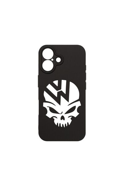 bestcase Θήκη για Apple iPhone 16 Plus, Λεπτή Premium Σιλικόνη 1.2MM, VW Skul...
