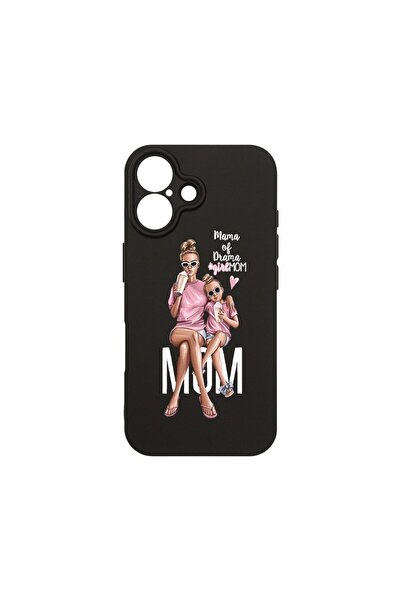 bestcase Θήκη για Apple iPhone 16, Λεπτή Premium Σιλικόνη 1.2MM, Κορίτσι Μαμά...