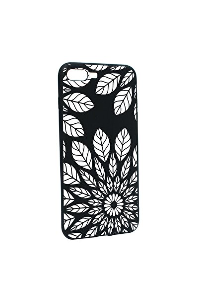 bestcase Husa Silicon Compatibila Cu Apple iPhone 7 Plus / 8 Plus, Flower Pat...