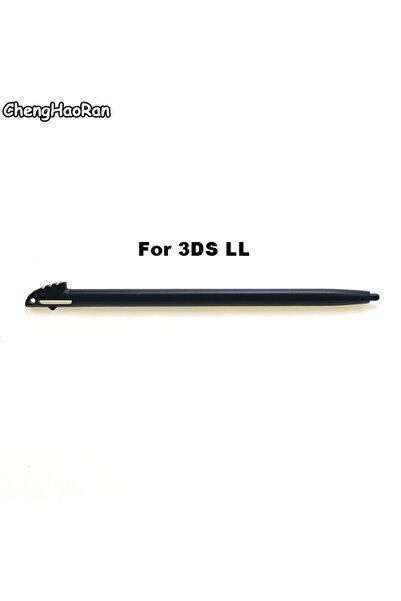 Choice15 3DS LL Plastic 1PC Black Metal Telescopic Stylus Plastic Stylus Touc...