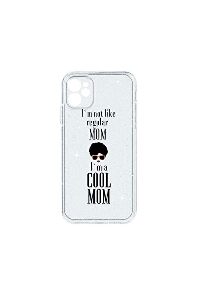 bestcase Husa Crystal Glitter 2MM, Compatibila Cu Apple iPhone 11, Cool Mom, ...