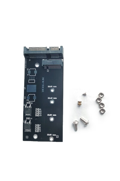 Choice محول بحجم واحد B+M Key SATA M.2 NGFF SSD إلى SATA3، بطاقة توسعة M.2 إل...
