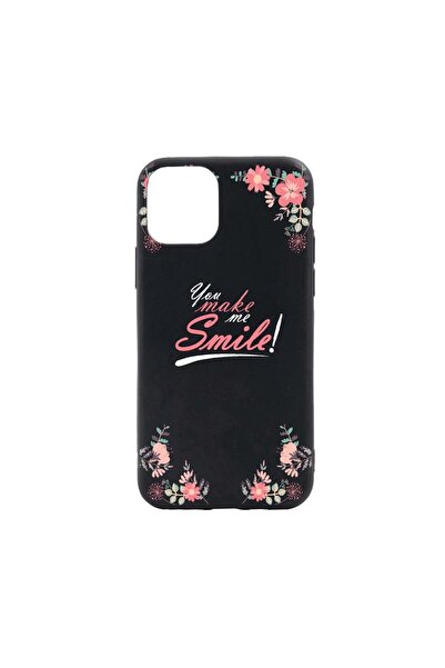 bestcase Θήκη σιλικόνης συμβατή με Apple iPhone 13 Mini, Make Me Smile, με υφ...