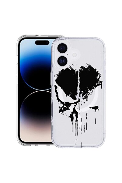 bestcase Θήκη για Apple iPhone 17 με σχέδιο Punisher, MagSafe Αντικραδασμική ...