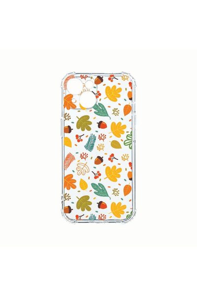 bestcase Husa Anti Shock din silicon, Compatibila Cu Apple iPhone 14, Autumn,...