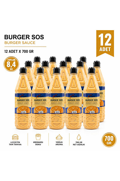 Master Çiğ Köfte RETSAM BURGER SOS 12 ADET