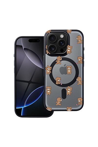 bestcase Θήκη συμβατή με Apple iPhone 12 Pro με σχέδιο αρκουδάκι, Αντικραδασμ...