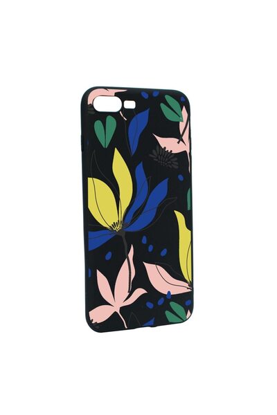 bestcase Husa Silicon Compatibila Cu Apple iPhone 7 Plus / 8 Plus, Flowers Pa...
