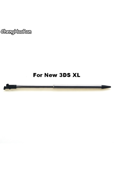 Choice3 New 3DS XL Metal 1PC Black Metal Telescopic Stylus Plastic Stylus Tou...