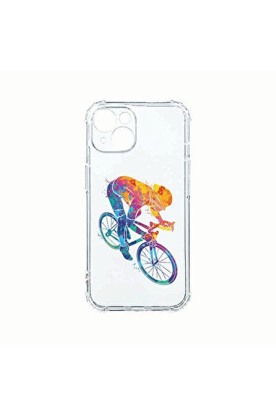 bestcase Αντικραδασμική Θήκη Σιλικόνης, Συμβατή με Apple iPhone 14, Πολύχρωμη...