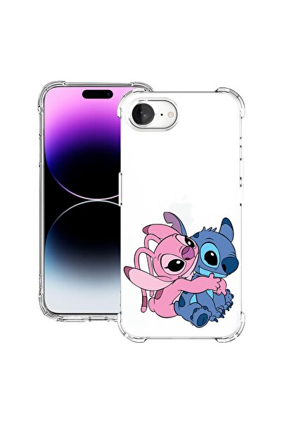 bestcase Θήκη για Apple iPhone 16e, Αντικραδασμική 1.5MM, Angel Hugging Stitc...