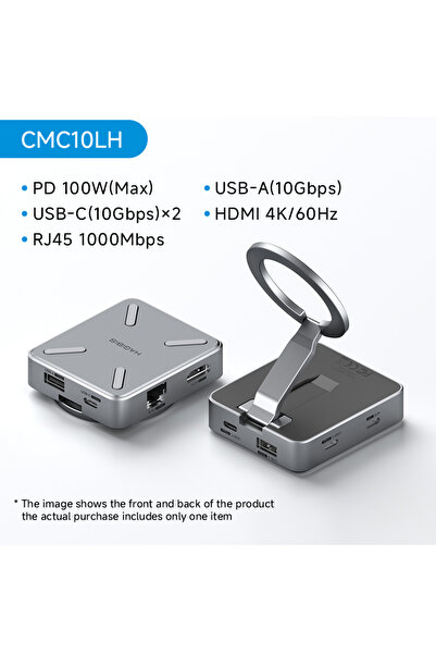 choice2 RJ45 and HDMI Hagibis Magnetic Stand USB C Hub With 2230 SSD Enclosur...