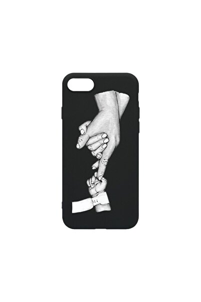 bestcase Husa SLIM SIlicon 0.8MM, Compatibila Cu Apple iPhone 8 Plus, Mother ...