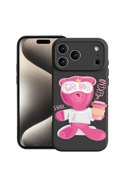 bestcase Θήκη για Apple iPhone 17 Pro με Σχέδιο Αρκουδάκι - Gril Boss, Πριμιο...