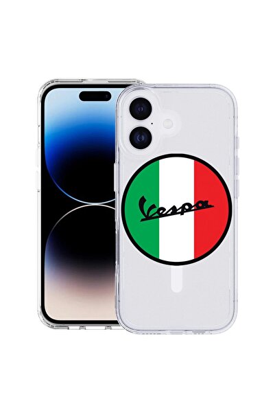 bestcase Θήκη για Apple iPhone 17 με σχέδιο Vespa, MagSafe Αντικραδασμική TPU...
