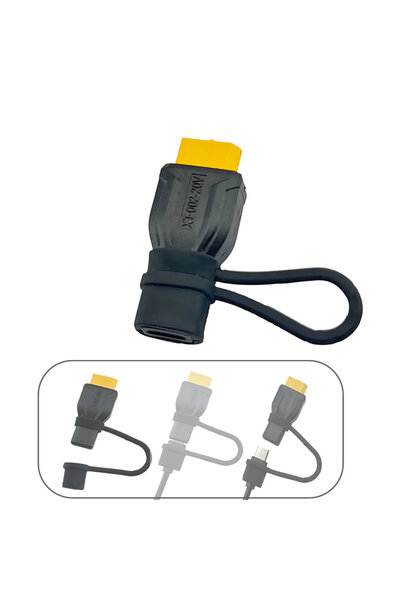 Choice محول موصل USB-C إلى XT60، كابل شحن من النوع C لتوصيل قابس XT60 بقوة 10...