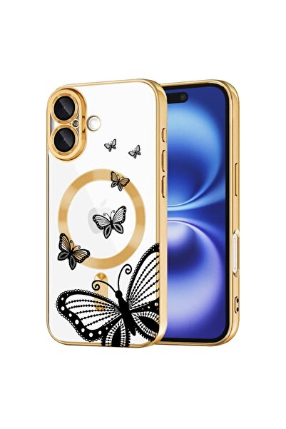 bestcase Πολυτελής Θήκη MagSafe, Συμβατή με Apple iPhone 16 Plus, Ιπτάμενα Πε...