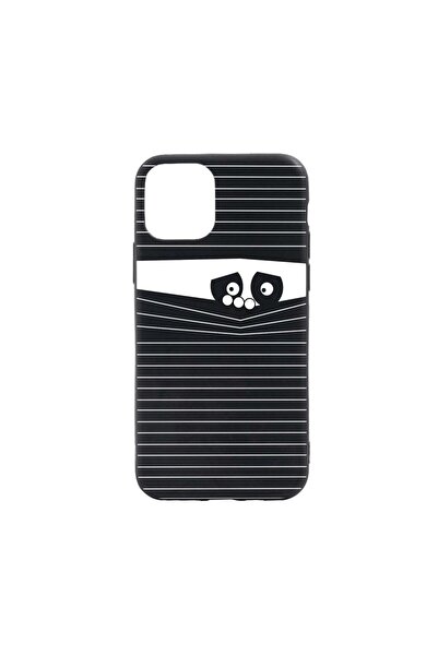 bestcase Husa Silicon Compatibila Cu Apple iPhone 11 Pro, Look Back, rezisten...