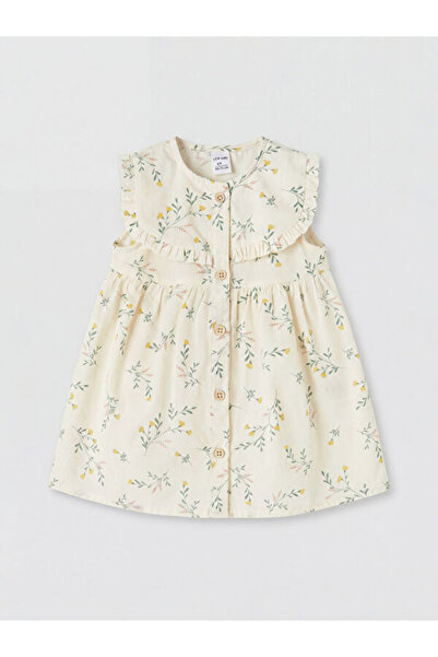 LC Waikiki I Zero Roba Collar Flower Embroidered Baby Girl Dress from Freezen...
