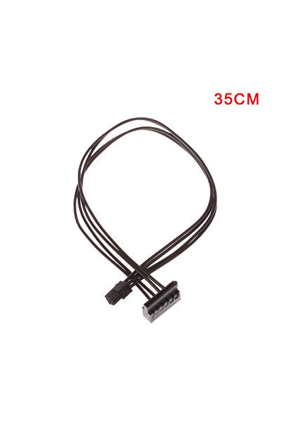 choice2 كابل طاقة صغير بطول 35 سم بـ 4 دبابيس من نوع SATA للوحة الرئيسية، وصل...