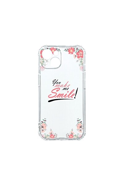 bestcase Husa Anti Shock 1.5MM, Compatibila Cu Apple iPhone 15, Make Me Smile...