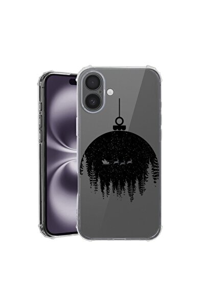 bestcase Θήκη για Apple iPhone 16 Plus, Αντικραδασμική 1.5MM, Χριστουγεννιάτι...