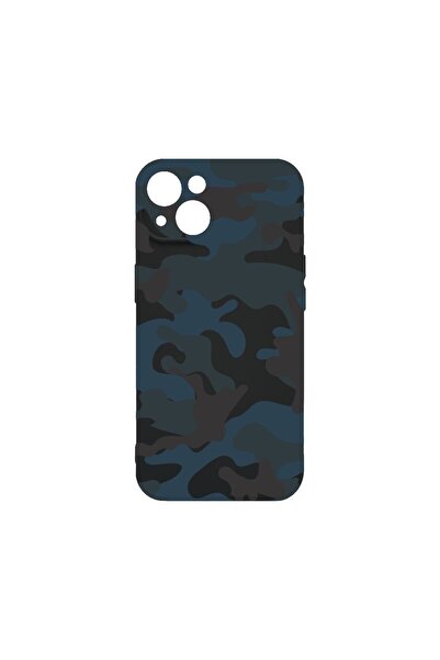 bestcase Husa Premium Liquid Silicon, Compatibila Cu Apple iPhone 14, Camoufl...