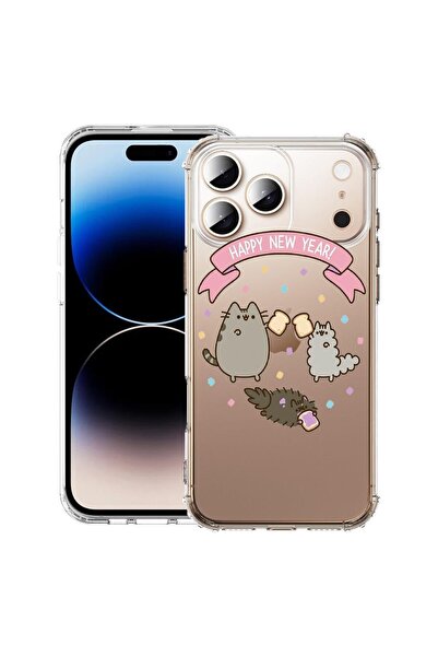 bestcase Husă pentru Apple iPhone 17 Pro cu design Happy New Year, Antișoc, C...